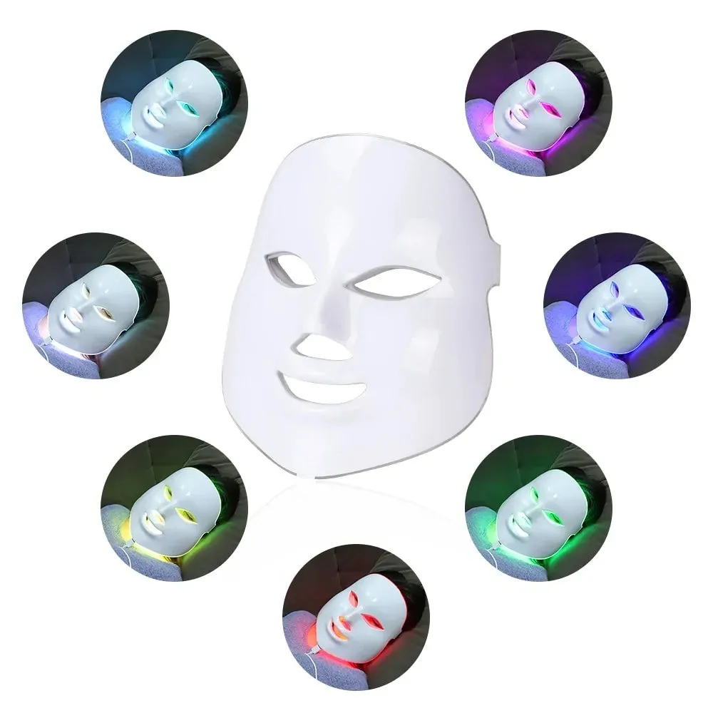 7 Colors LED Facial Mask