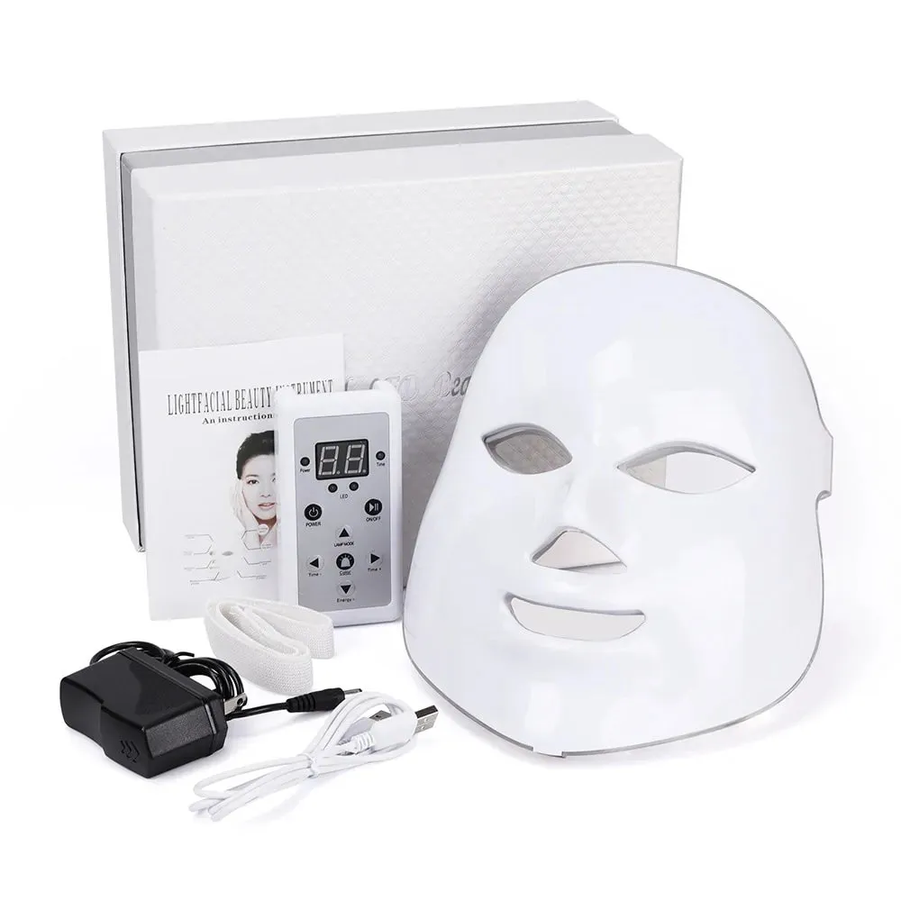 7 Colors LED Facial Mask