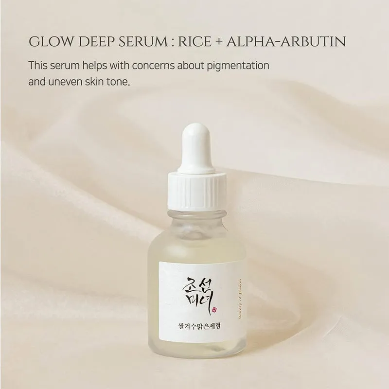 Beauty of Joseon Facial Glow Deep Serum With Rice   Alpha-Arbutin 30ml