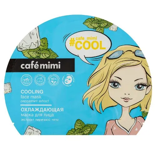 Cafe Mimi Cooling Sheet Face Mask 22 GM