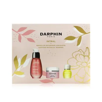 Darphin Intral Soothing Botanical Wonders Set: Soothing Serum 30ml  Soothing Cream 5ml  Chamomile Aromatic Care 4ml 3pcs -28%