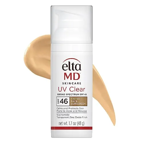 EltaMD UV Clear Tinted Face Sunscreen SPF 46 1.7 oz Pump