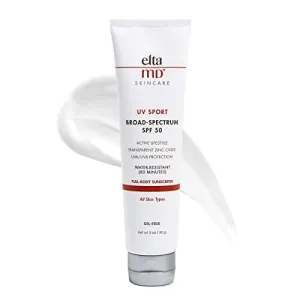 EltaMD UV Sport Body Sunscreen SPF 50 3 oz Tube