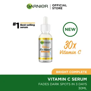 Garnier Bright Complete Vitamin C Booster Serum - 30ml