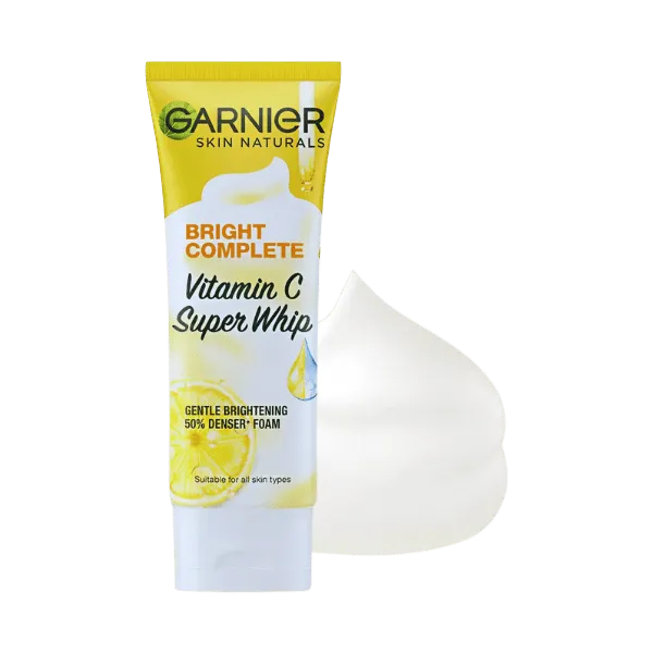 Garnier Bright Complete Vitamin C Whip Foam 100ml