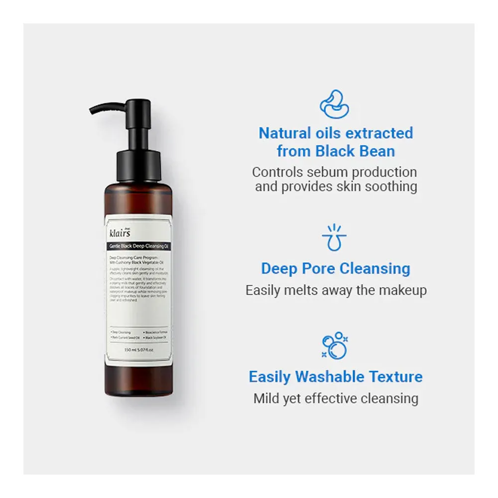 Gentle Black Deep Cleansing Oil