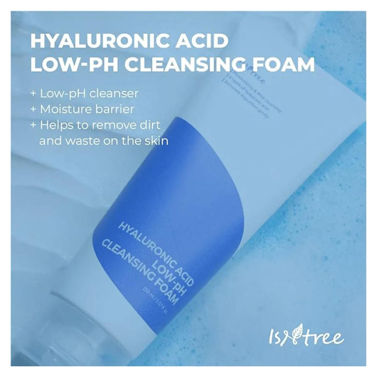 Isntree Hyaluronic Acid Low-Ph Cleansing Foam