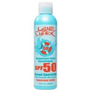 Land Shark Broad Spectrum SPF 50 Sunscreen Lotion