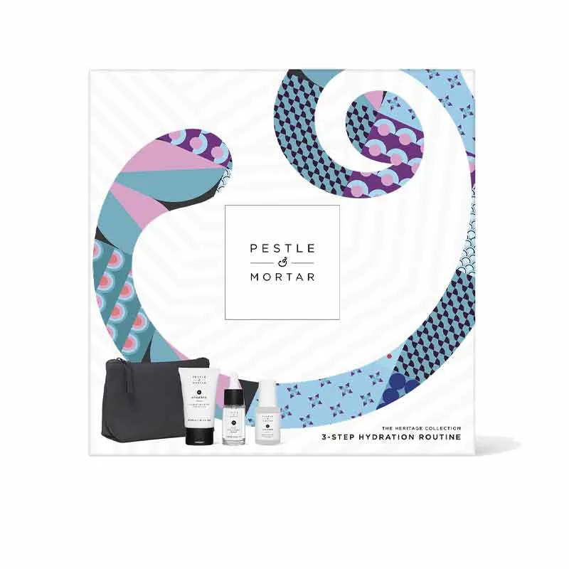 Pestle & Mortar 3 Step Hydration Routine Gift Set