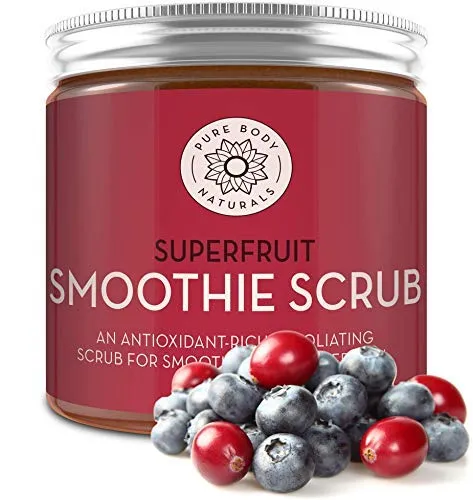 Silky Smooth Rejuvenation: Antioxidant-Rich Smoothie Scrub