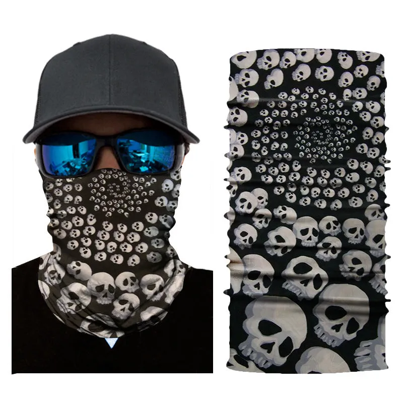 Variety Magic Seamless Skull Outdoor Riding Sport Climbing Headscarf Mask