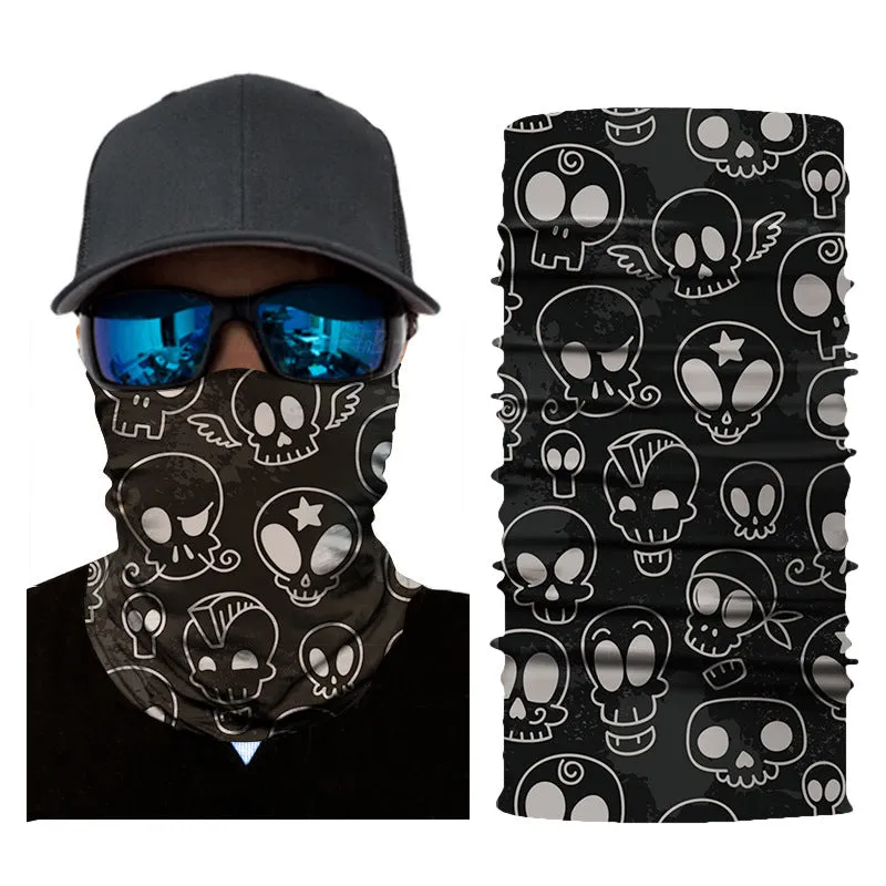 Variety Magic Seamless Skull Outdoor Riding Sport Climbing Headscarf Mask