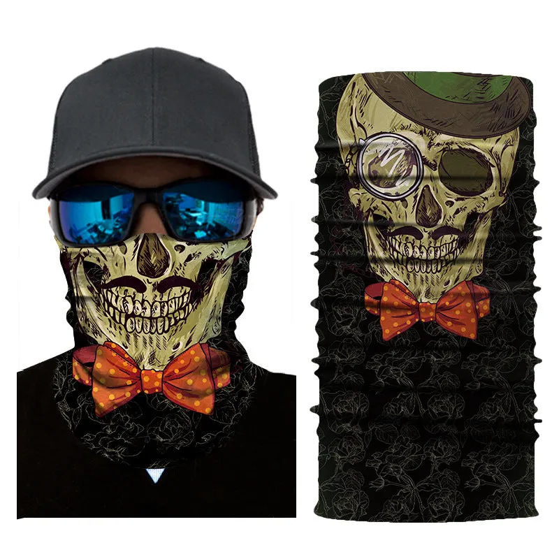 Variety Magic Seamless Skull Outdoor Riding Sport Climbing Headscarf Mask